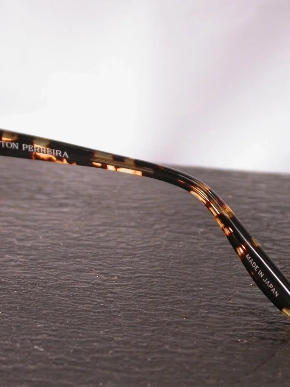 Barton Perreira Chelo Golden Tortoise Classic Eyeglasses Frames Made in Japan